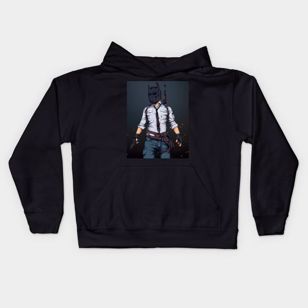 PUBG Game art Kids Hoodie by DenielHast